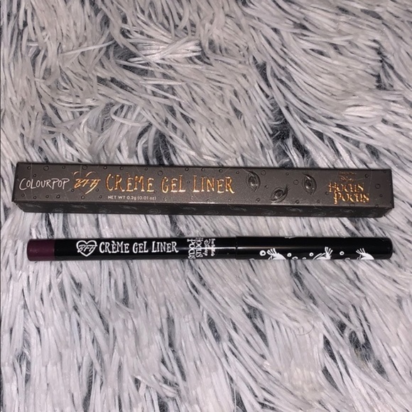 ColourPop Hocus Pocus Creme Gel Liner Trick Or Treat Purple Cream Eyeliner NIB - Picture 7 of 11